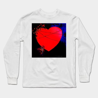 Deadly Heart - By Kim Blair -  Graphic 1 Long Sleeve T-Shirt